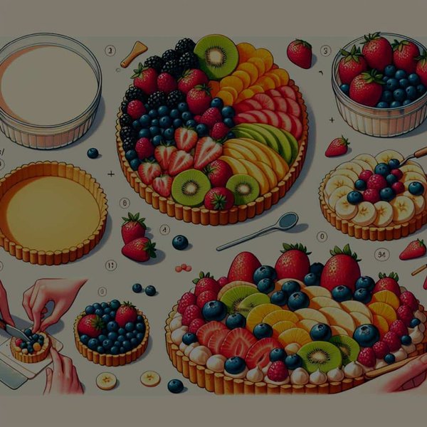 Comment confectionner une tarte aux fruits sans cuisson et quelles sont les meilleures associations?
