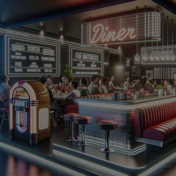 Quelles stratégies pour créer un concept de diner américain des années 50 avec une touche de modernité?