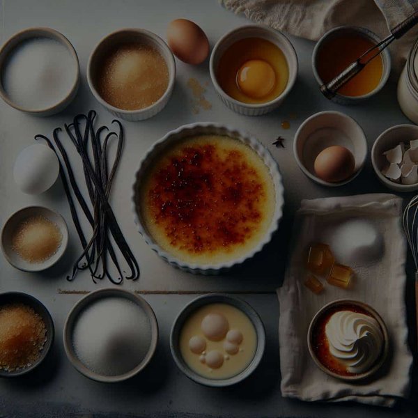 Comment créer une crème brûlée à la vanille avec une croûte de caramel craquante?