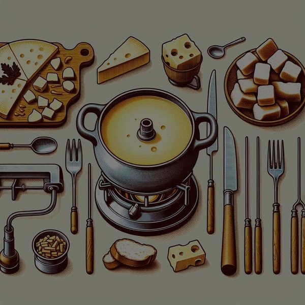 Quels éléments sont essentiels pour une fondue savoyarde traditionnelle et conviviale?